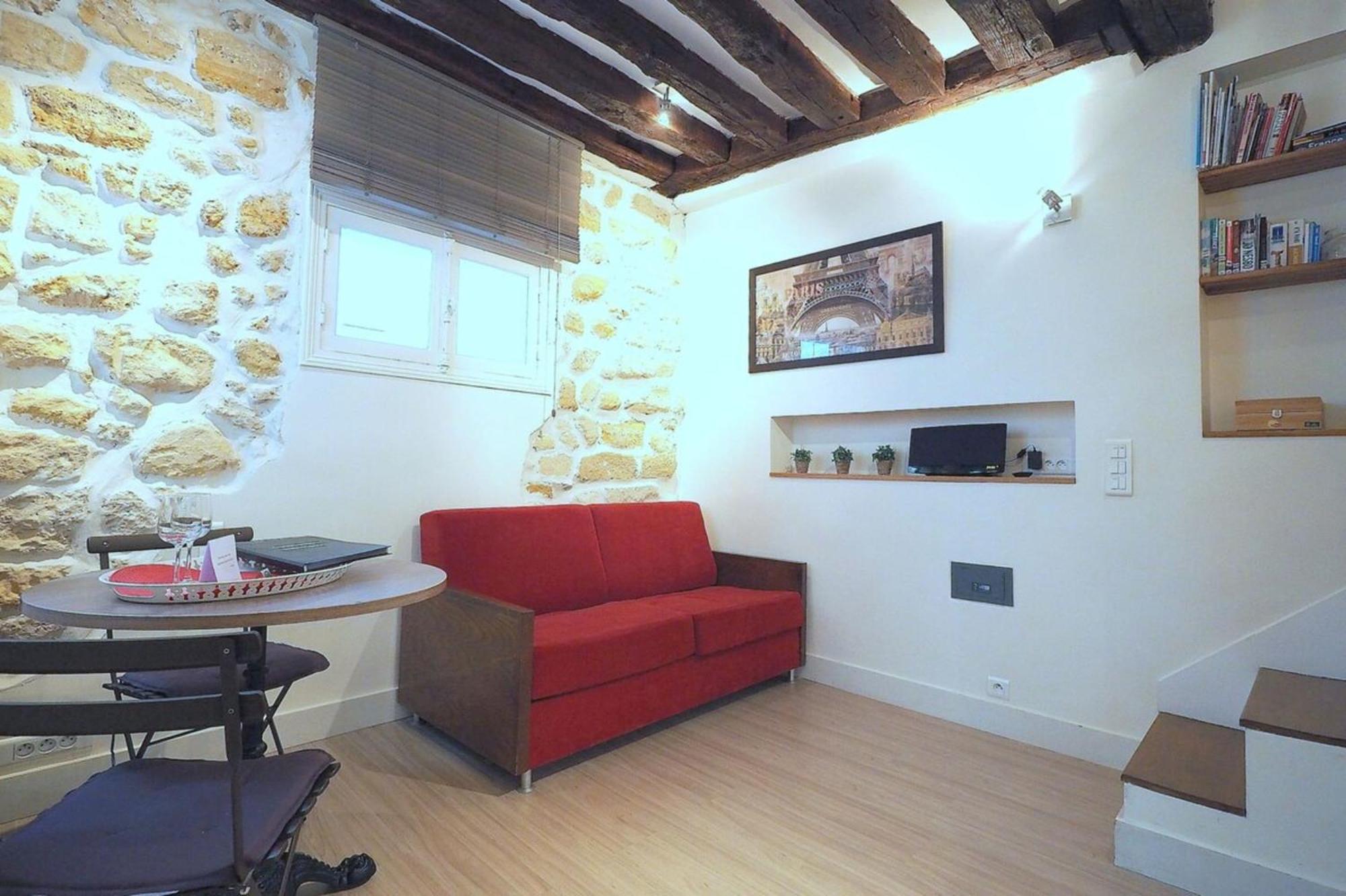 Louvre Parisian Duplex باريس المظهر الخارجي الصورة