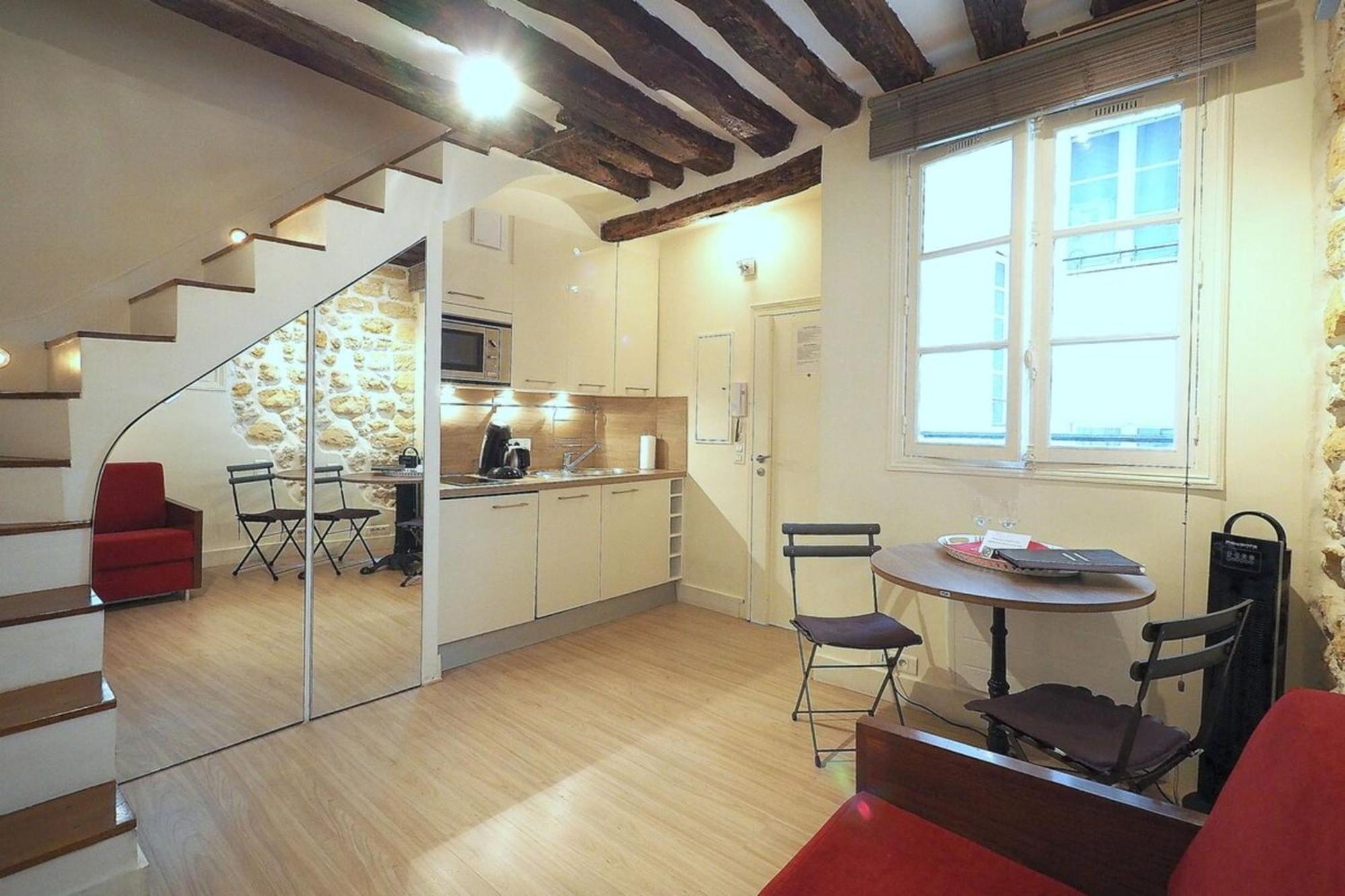 Louvre Parisian Duplex باريس المظهر الخارجي الصورة